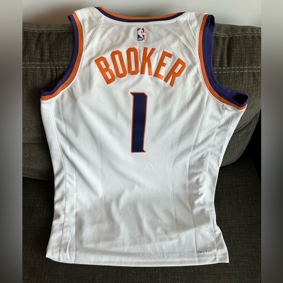 Nike Devin Booker Phoenix Suns Swingman Jersey Association Edition Men’s Sz: L - Picture 6 of 7
